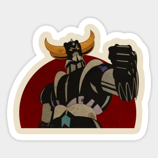 Grendizer Vintage Warrior Sticker